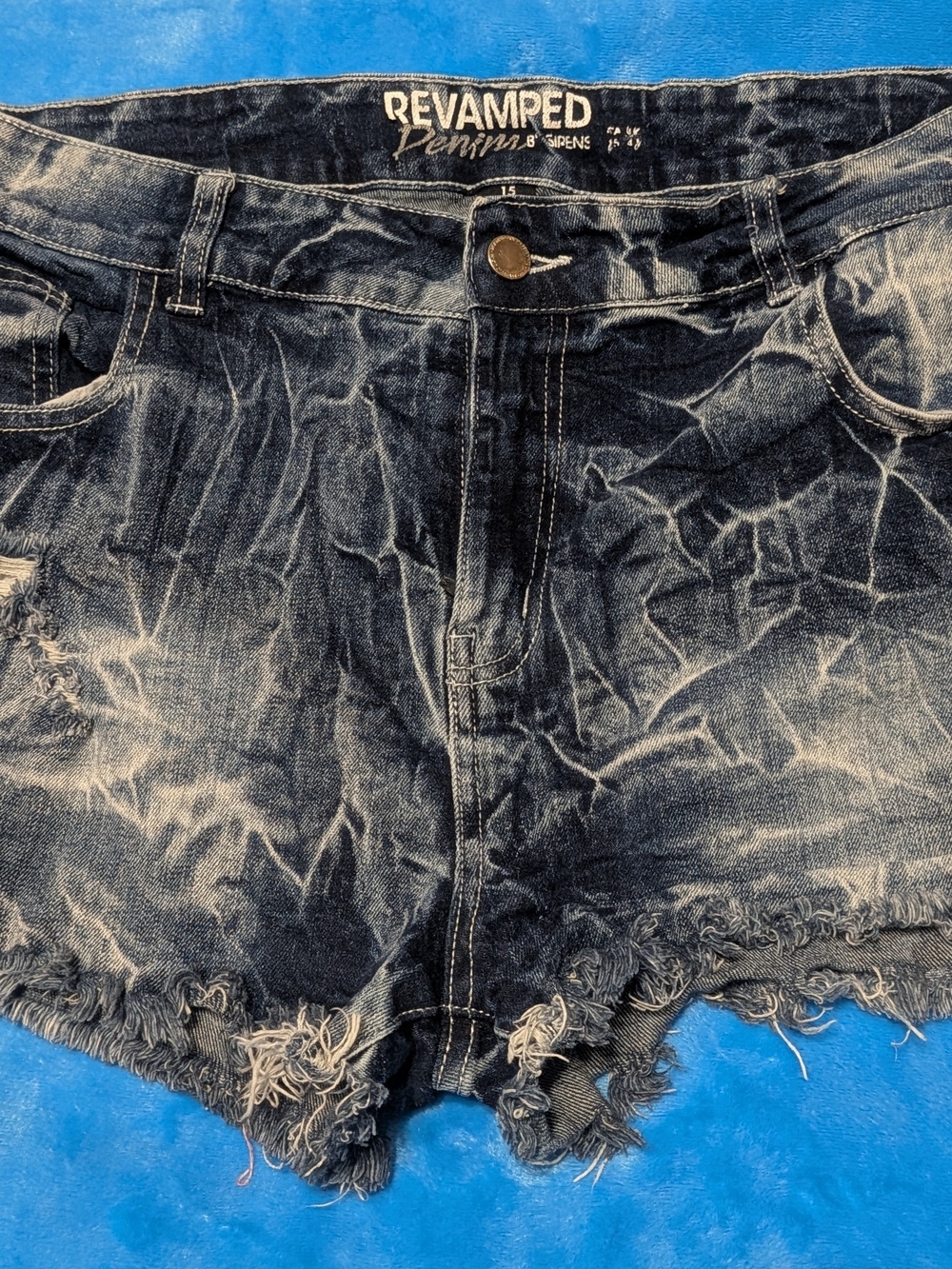 ☀️ Denim Distressed Blue Jean Shorts ☀️